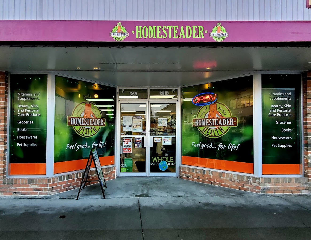 Homesteader Store Front