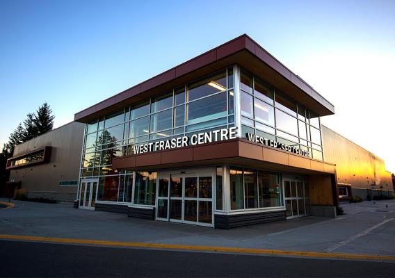 West Fraser Centre in the early morning